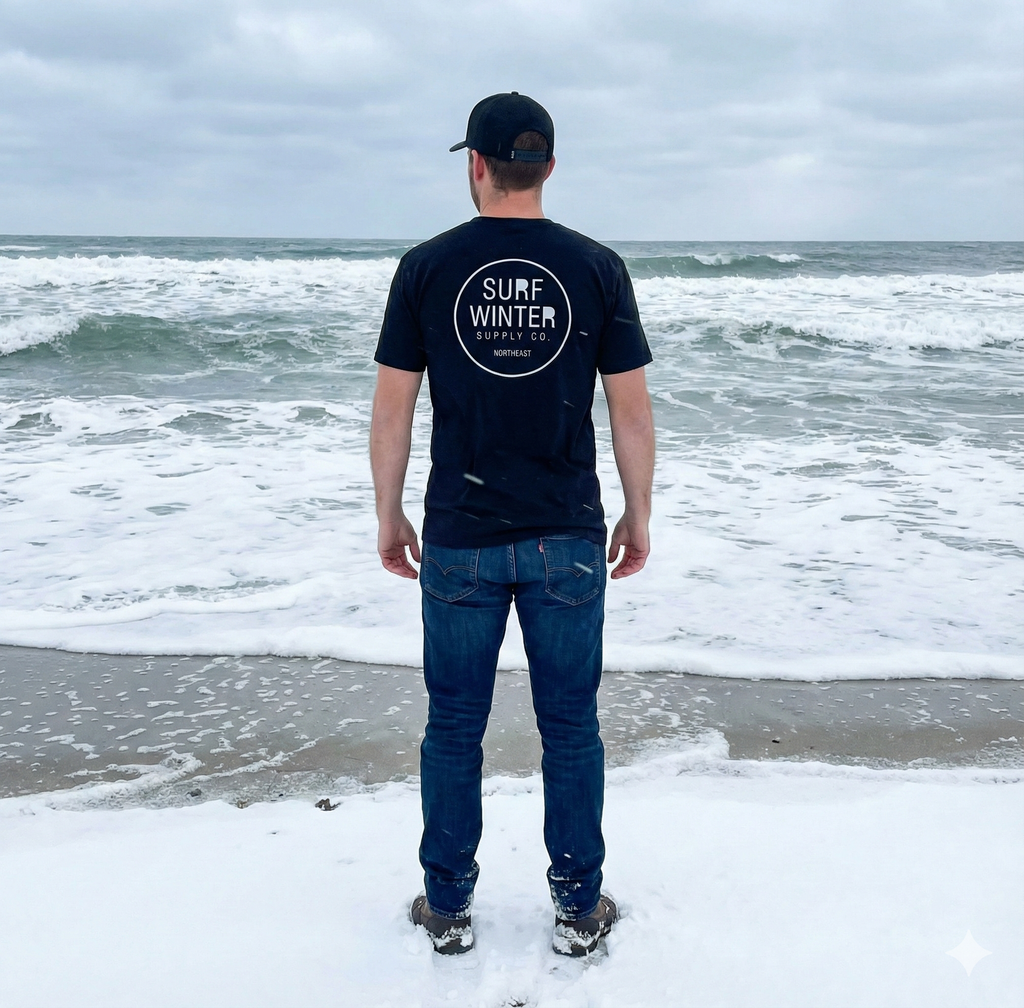 SURF WINTER  heavyweight - Homage SW - t-shirt