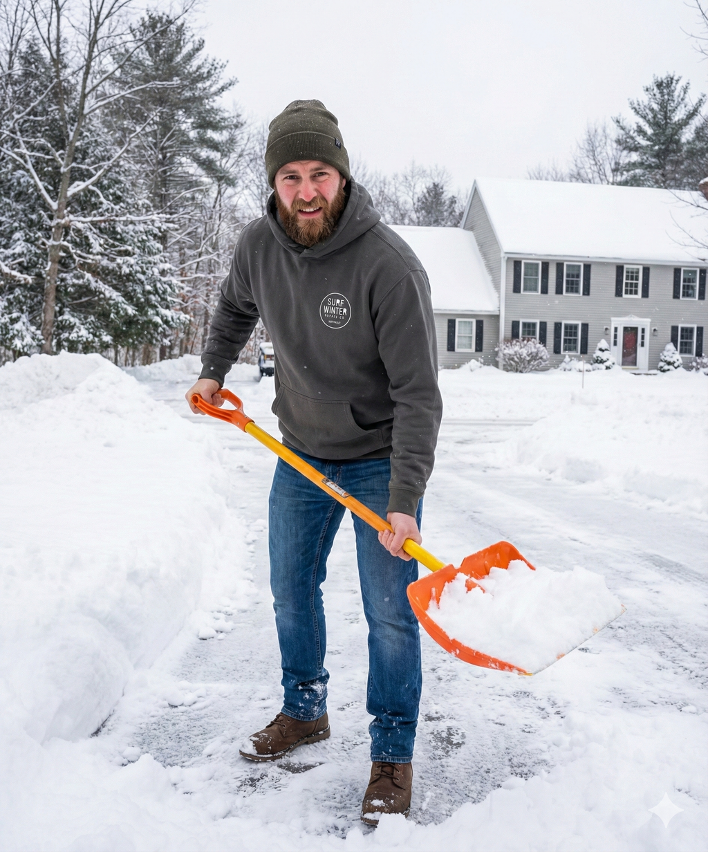 SURF WINTER hoodie - HomageSW - Comfort Colors
