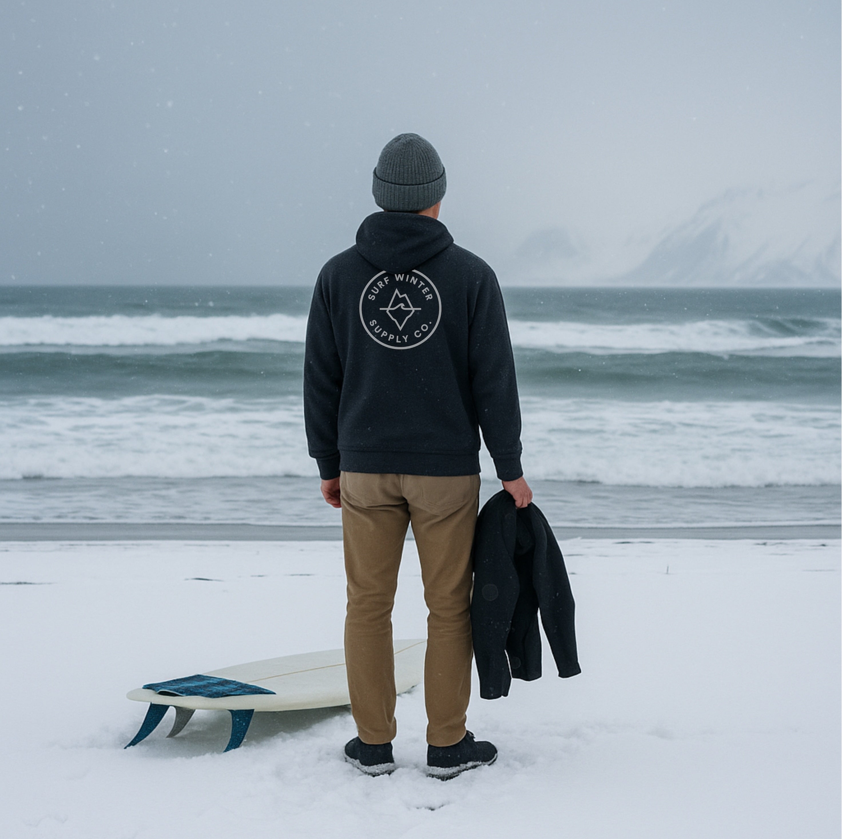 Supply Co. Hoodie - Grey/Pepper